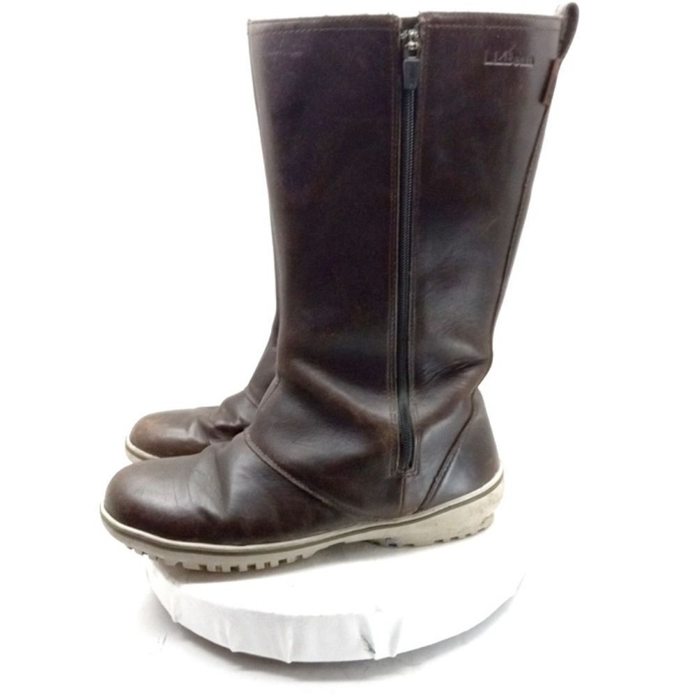 Women's Carrabassett Waterproof Boots 12"Zip Brown Size 9.5 - Picture 5 of 9